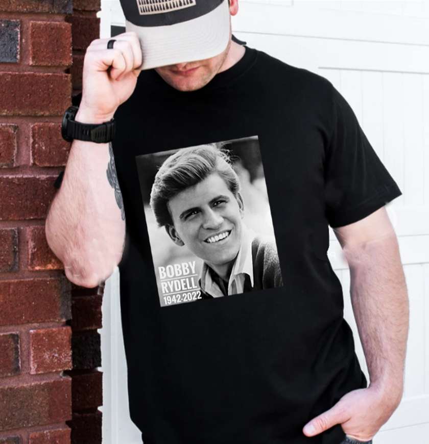 Rip Bobby Rydell 1942 2022 Classic T-shirt Size Up To 5xl