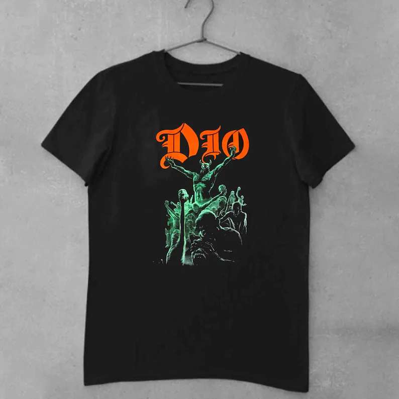 Ronnie James Dio Singer T Shirt Size Up To 5xl