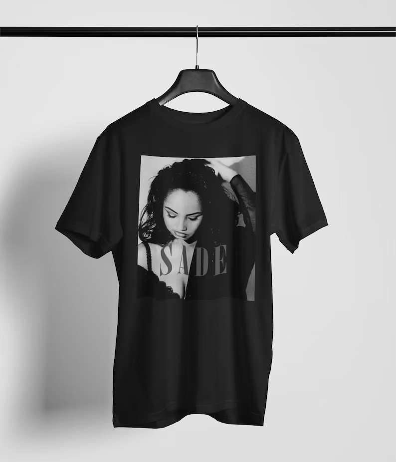 Sade Singer Retro T-shirt Size Up To 5xl