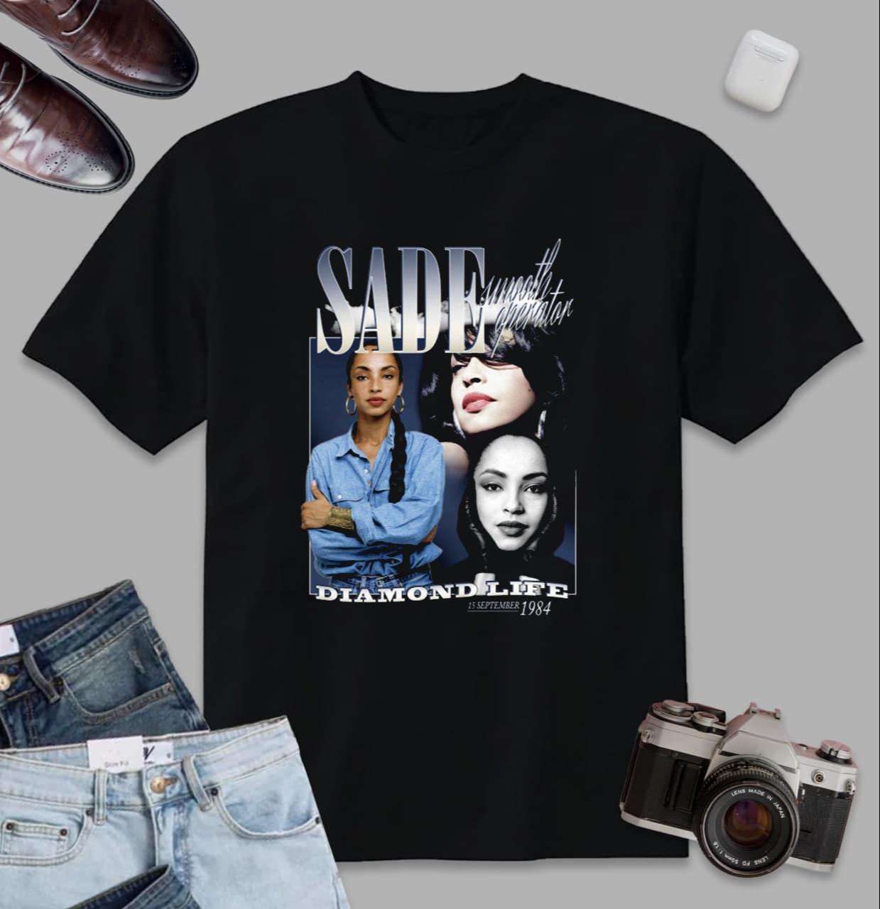 Sade T Shirt Diamond Life Size Up To 5xl