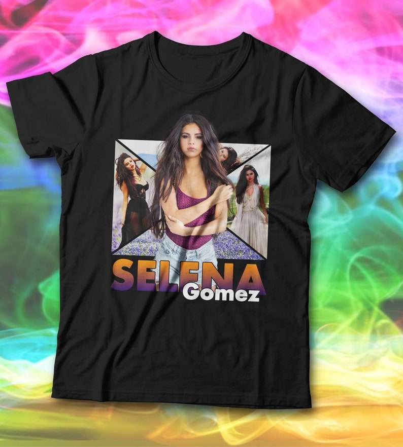 Selena Gomez American Singer Classic T Shirt Size Up To 5xl