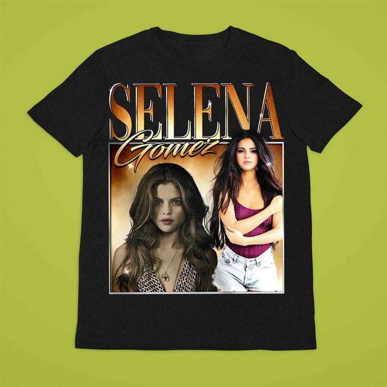 Selena Gomez Vintage T Shirt Size Up To 5xl