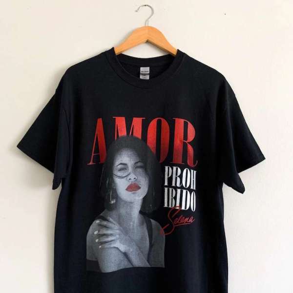 Selena Quintanilla Amor Prohibido T Shirt Merch Size Up To 5xl