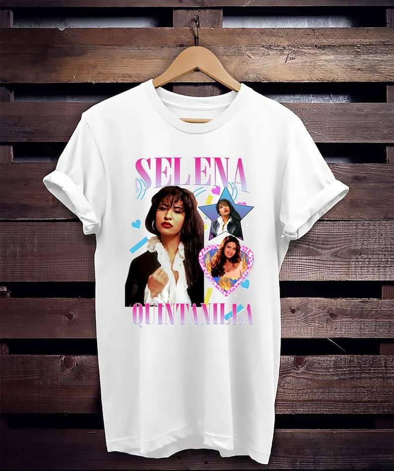 Selena Quintanilla Como La Flor Singer T Shirt Size Up To 5xl