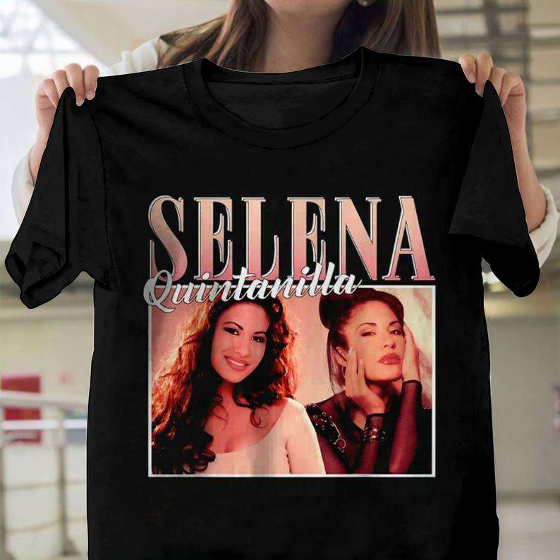 Selena Quintanilla Love Music 80s 70s T Shirt Size Up To 5xl