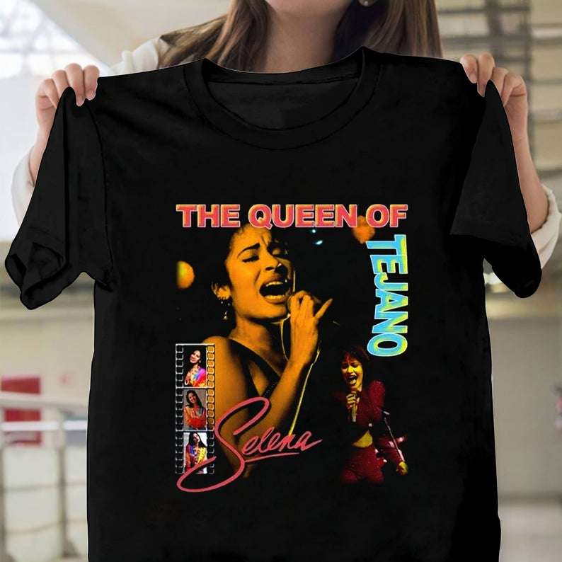 Selena Quintanilla The Queen Of Tejano Classic Unisex T Shirt Size Up To 5xl