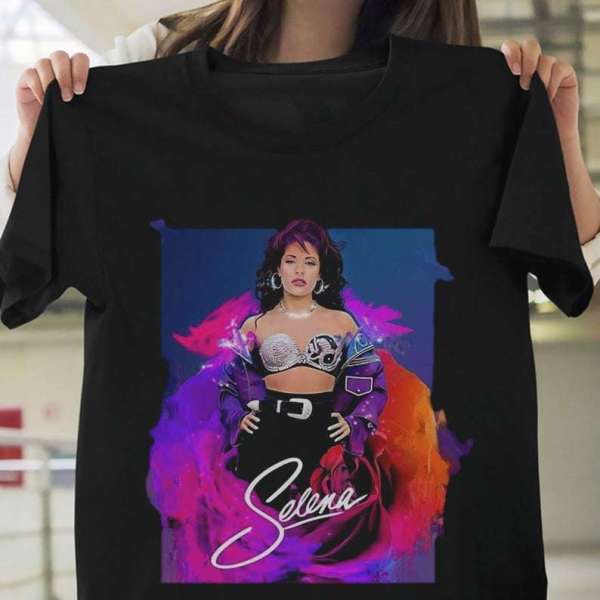 Selena Quintanilla Water Color T Shirt Merch Music Size Up To 5xl