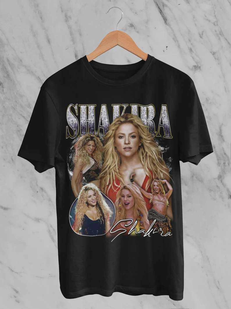 Shakira Music Unisex T-shirt Size Up To 5xl