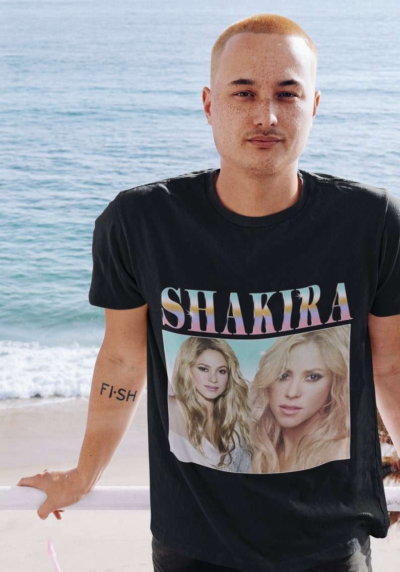 Shakira T Shirt Merch Music Singer Size Up To 5xl