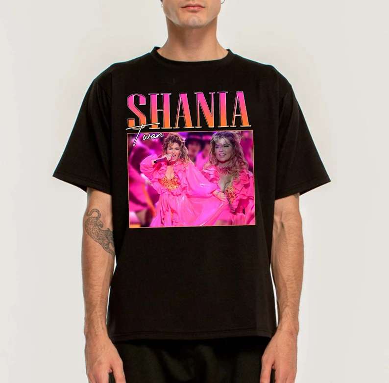 Shania Twain Forever And Always T-shirt Size Up To 5xl