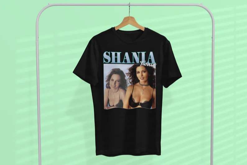 Shania Twain Singer T Shirt Music Size Up To 5xl