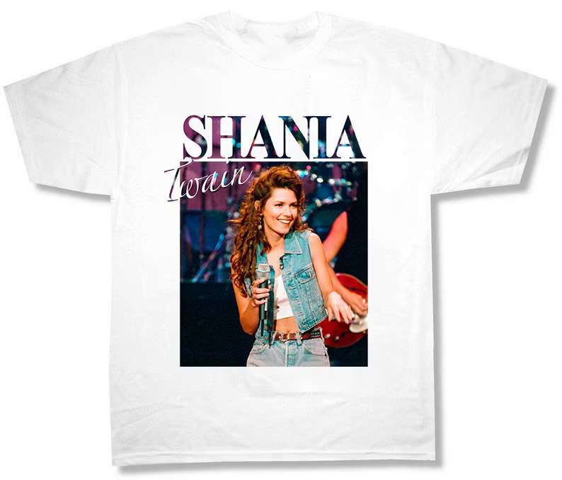 Shania Twain T Shirt Music Size Up To 5xl