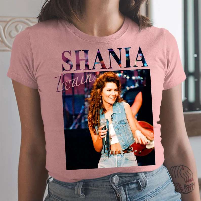 Shania Twan Singer Music Lover Unisex T-shirt Size Up To 5xl