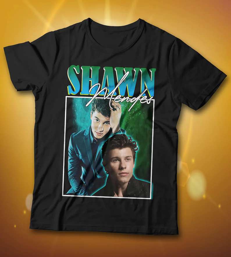 Shawn Mendes Canadian Singer Unisex T Shirt Size Up To 5xl