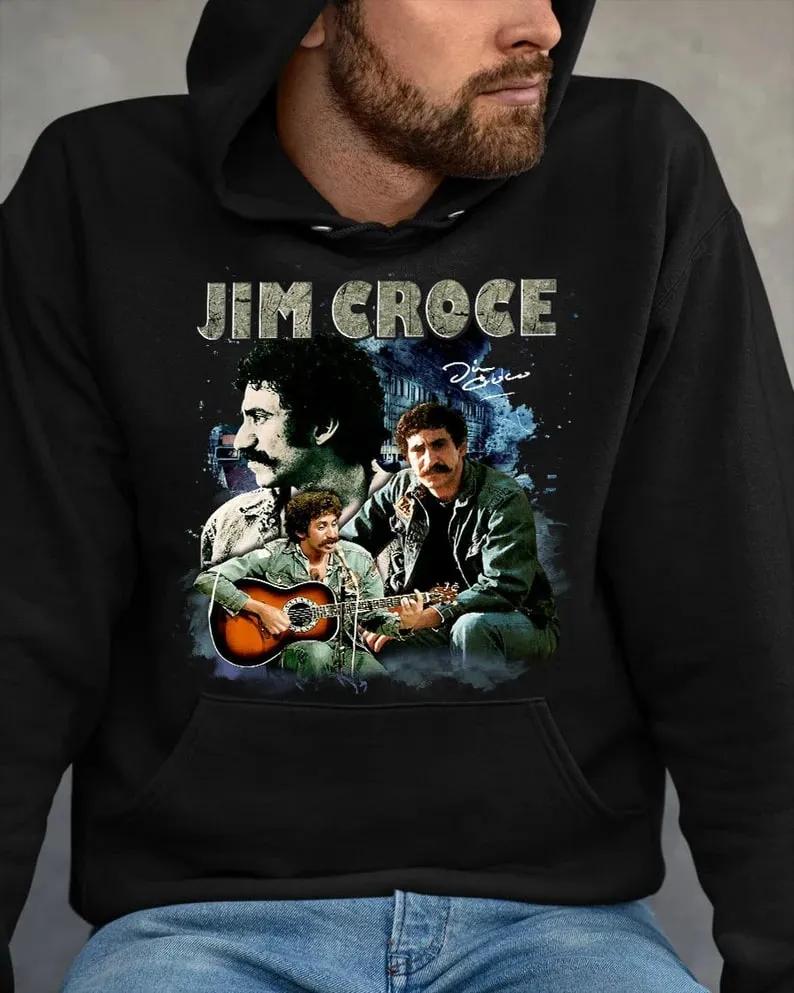 Singer Jim Croe Vintage Style T-shirt Size Up To 5xl