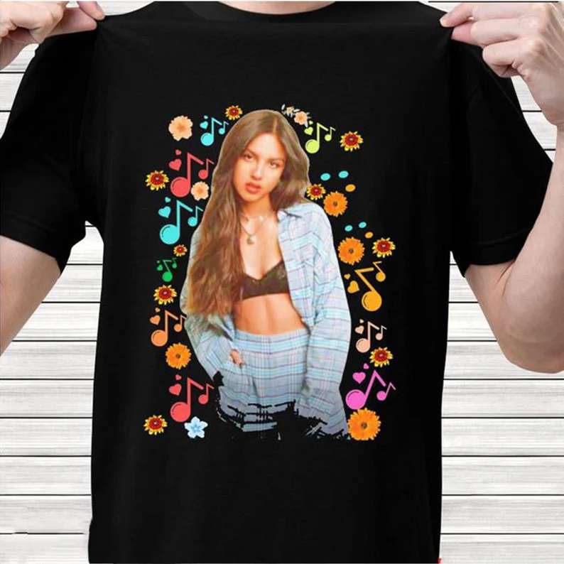 Sour Olivia Rodrigo T Shirt Music Singer Size Up To 5xl