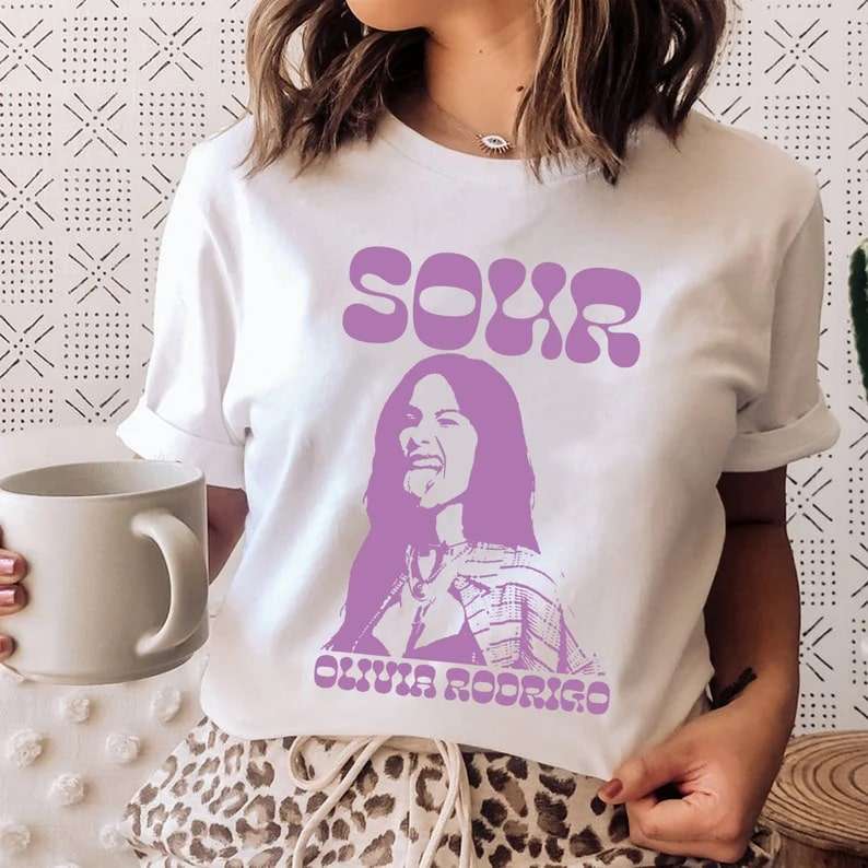 Sour Olivia Rodrigo T-shirt Size Up To 5xl