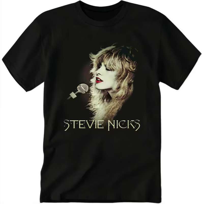 Stevie Nicks Music Singer T-shirt Size Up To 5xl