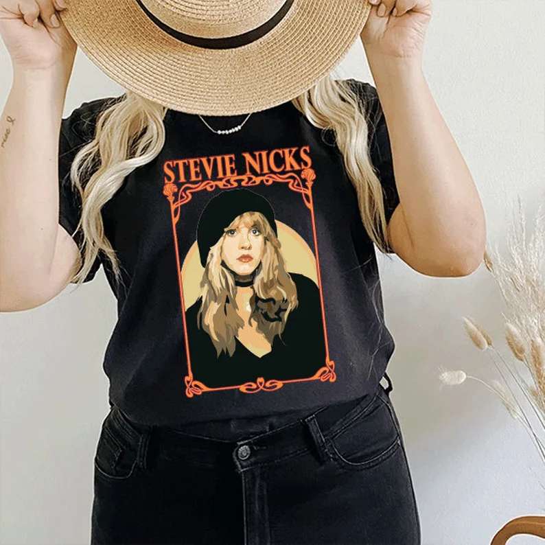 Stevie Nicks T Shirt Fleetwood Mac Band Size Up To 5xl