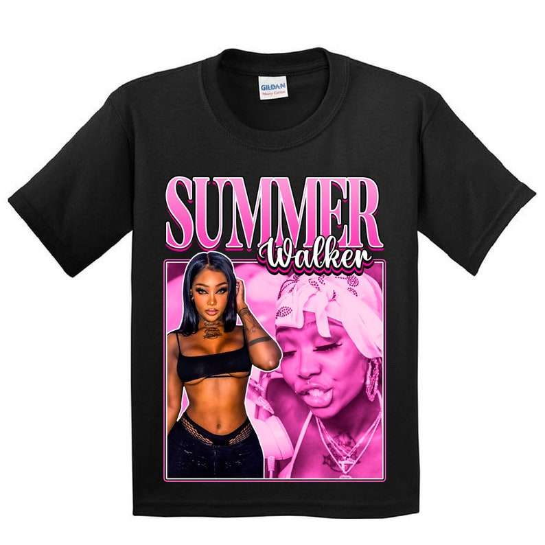 Summer Walker Singer Vintage Black T Shirt Size Up To 5xl