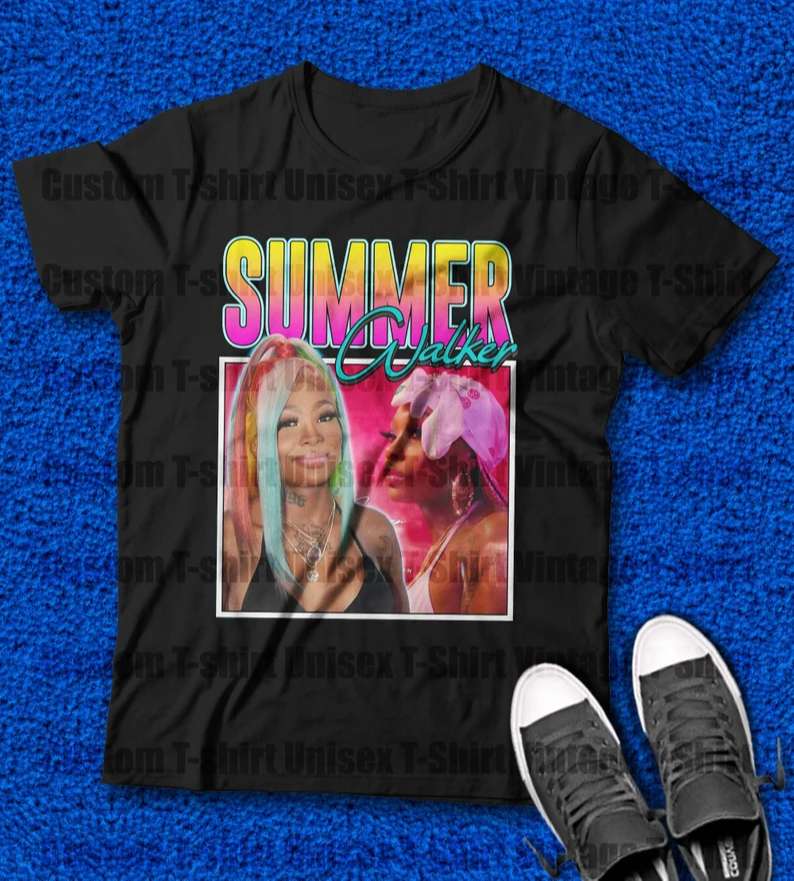 Summer Walker T Shirt Music Singer Merch Size Up To 5xl