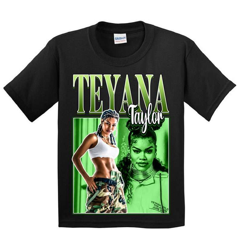 Teyana Taylor Shumpert Singer Vintage Black T Shirt Size Up To 5xl