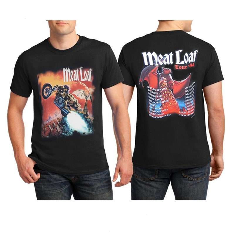 The Meat Loaf Tour T Shirt Size Up To 5xl