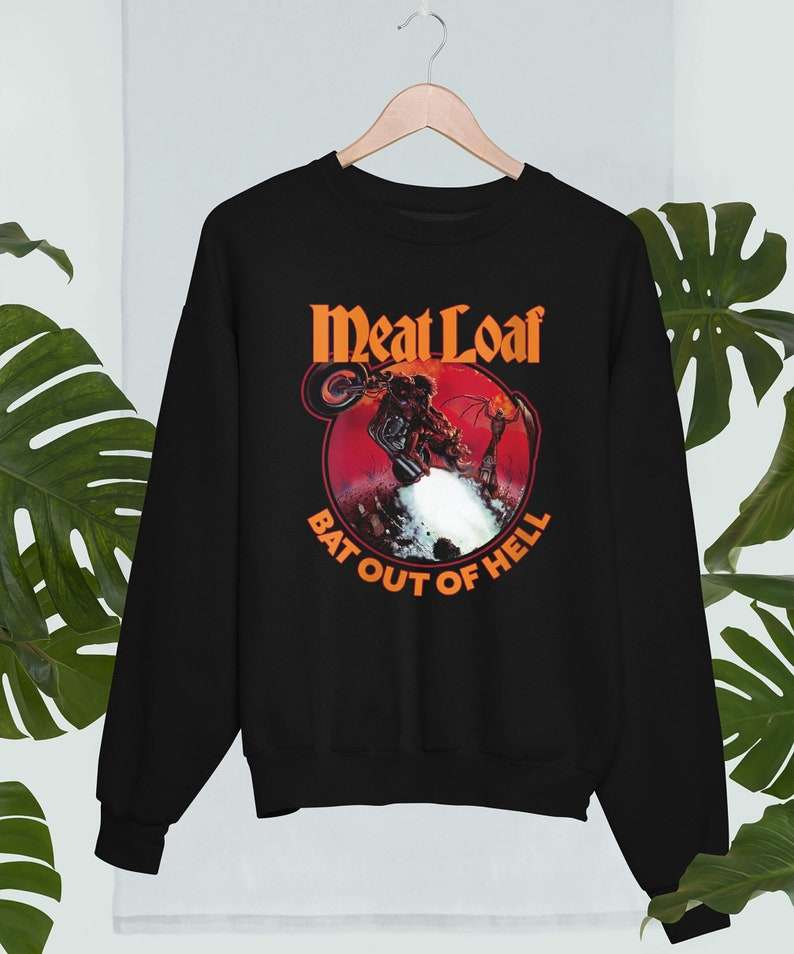 The Meatloaf Bat Out Of Hell T Shirt Size Up To 5xl