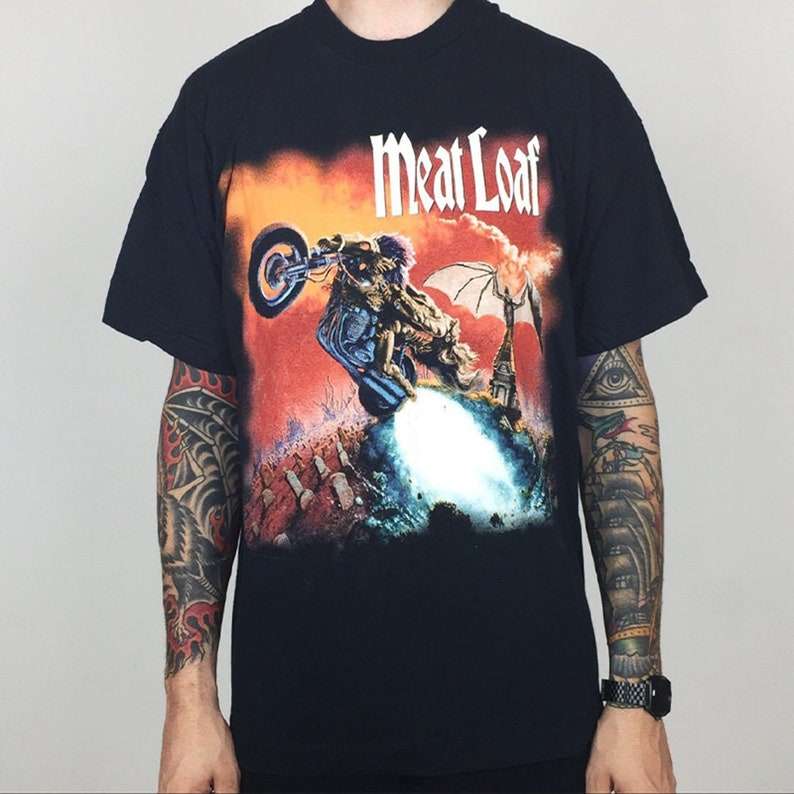 The Meatloaf T Shirt Size Up To 5xl