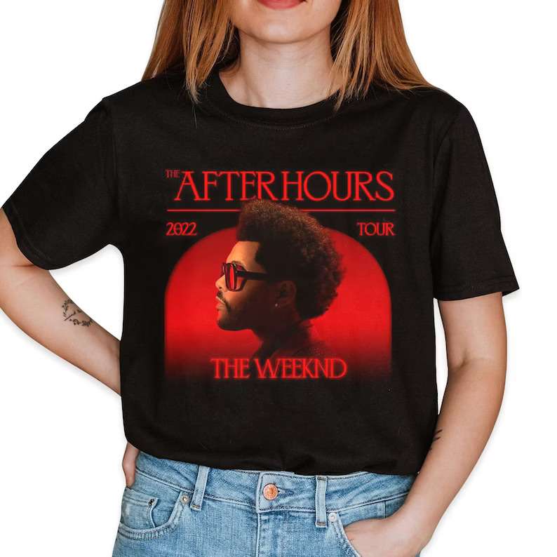 The Weeknd After Hours Til Dawn Tour 2022 Shirt Merch Size Up To 5xl