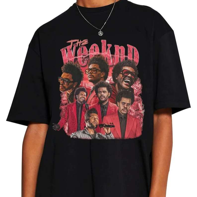 The Weeknd After Hours Tour 2022 Black T-shirt Size Up To 5xl