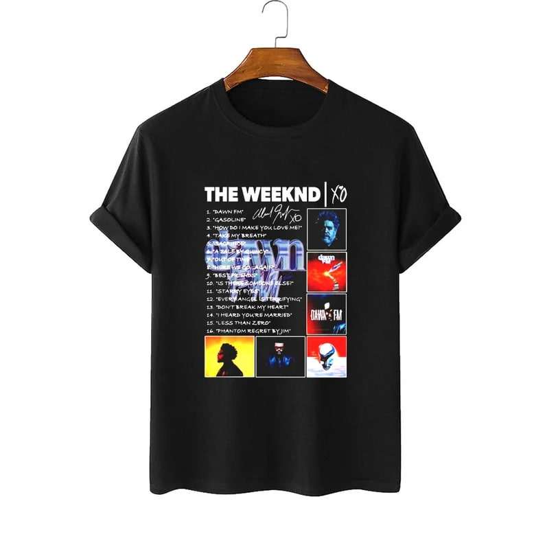 The Weeknd Albums T-shirt Size Up To 5xl