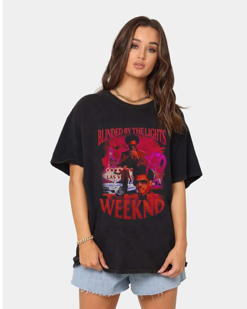 The Weeknd Blinded By The Light T-shirt Size Up To 5xl