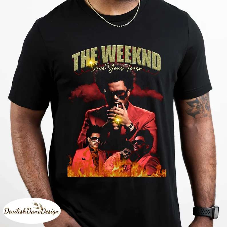 The Weeknd Save Your Tears After Hours T-shirt Size Up To 5xl