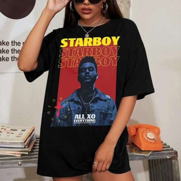 The Weeknd Starboy All Xo Everything T Shirt Size Up To 5xl