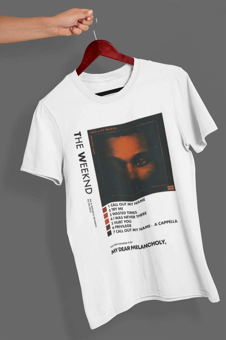 The Weeknd Unisex T Shirt My Dear Melancholy Size Up To 5xl