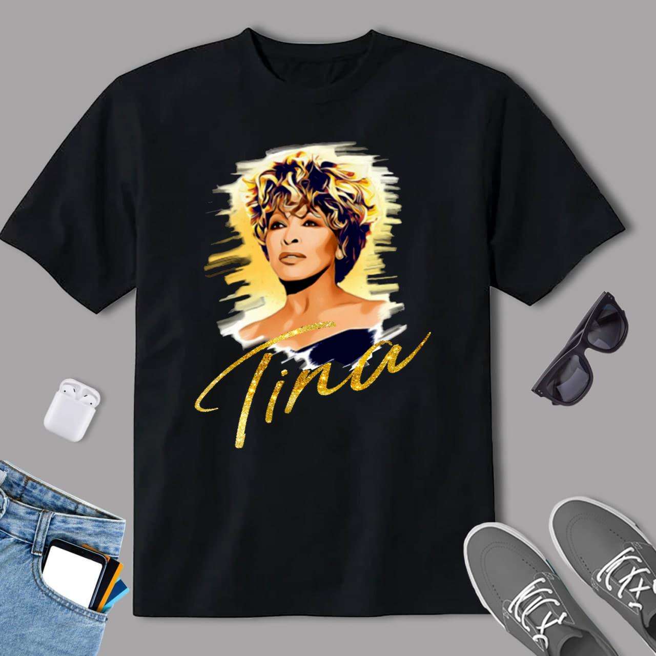 Tina Turner Vintage T Shirt Size Up To 5xl