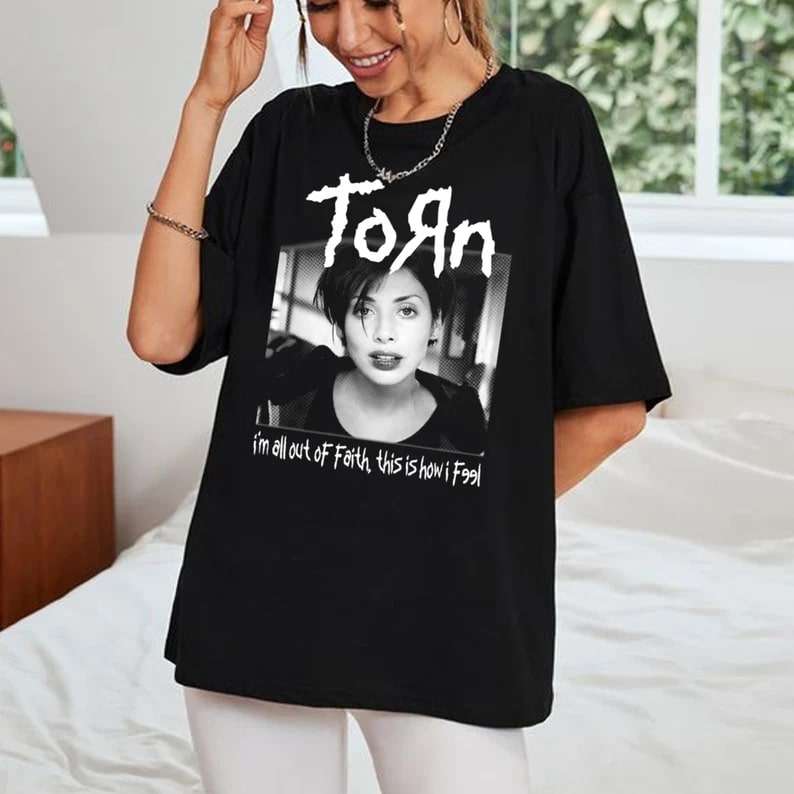 Torn Im All Out Of Faith T-shirt Size Up To 5xl