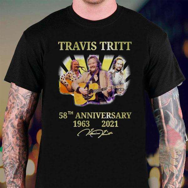 Travis Tritt Signature T Shirt For Men And Women Size Up To 5xl