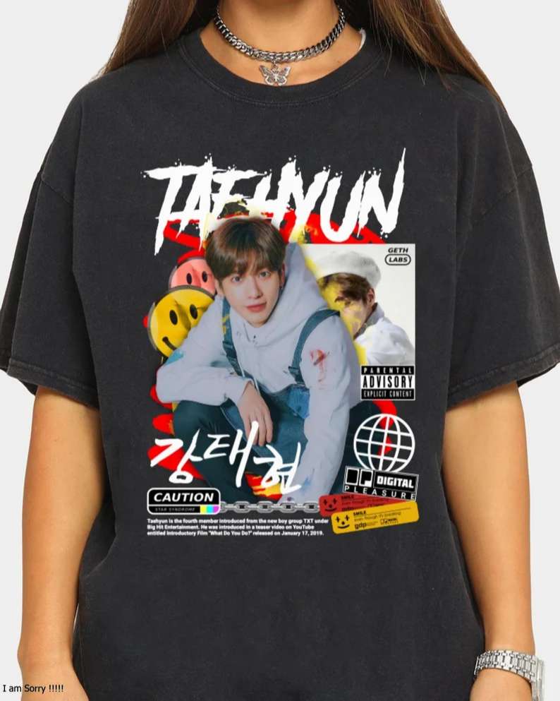 Txt Taehyun T Shirt Size Up To 5xl