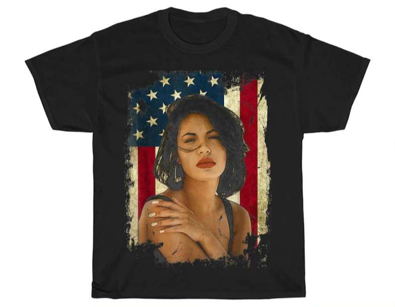 Vintage Selenas Quintanilla Singer Unisex T Shirt Size Up To 5xl