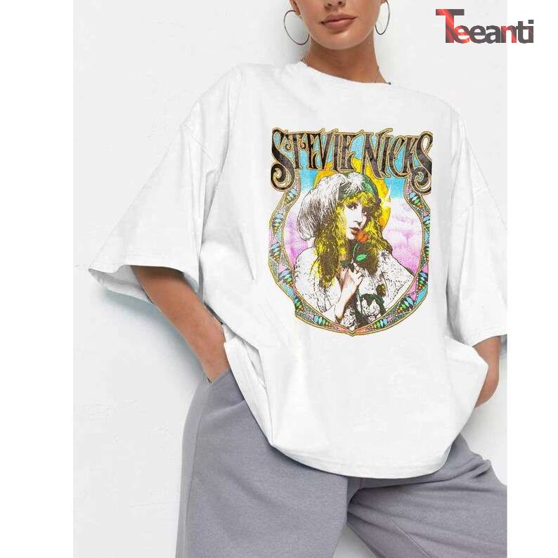 Vintage Stevie Nicks T-shirt Size Up To 5xl