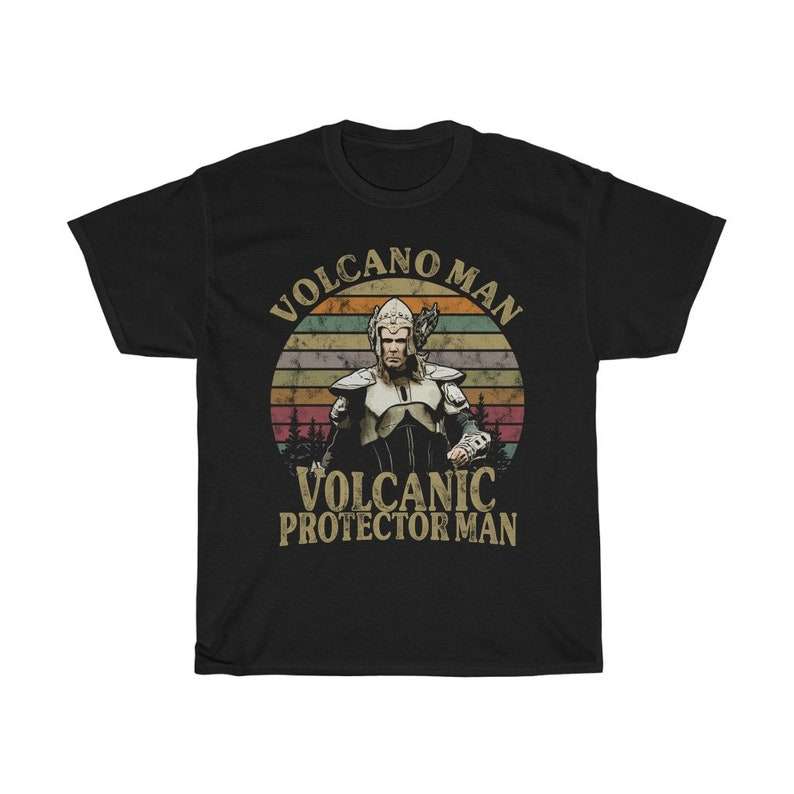 Volcano Man T Shirt Volcanic Protector Man Fire Saga Eurovision Song Contest Size Up To 5xl