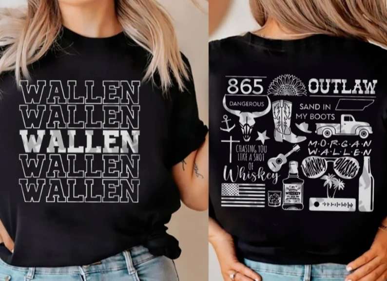 Wallen Dangerous Album T-shirt Size Up To 5xl