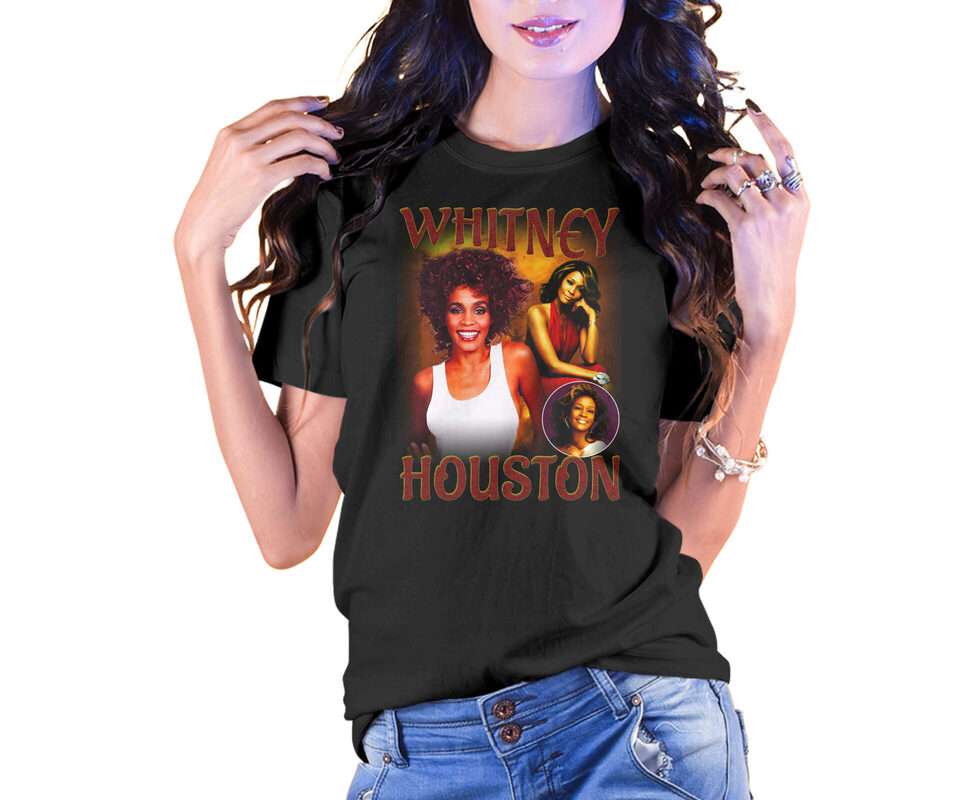 Whitney Houston Vintage Unisex T Shirt Size Up To 5xl