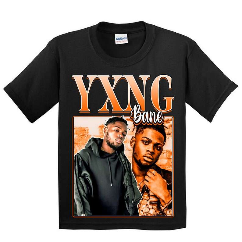 Yxng Bane Singer Vintage Black T Shirt Size Up To 5xl