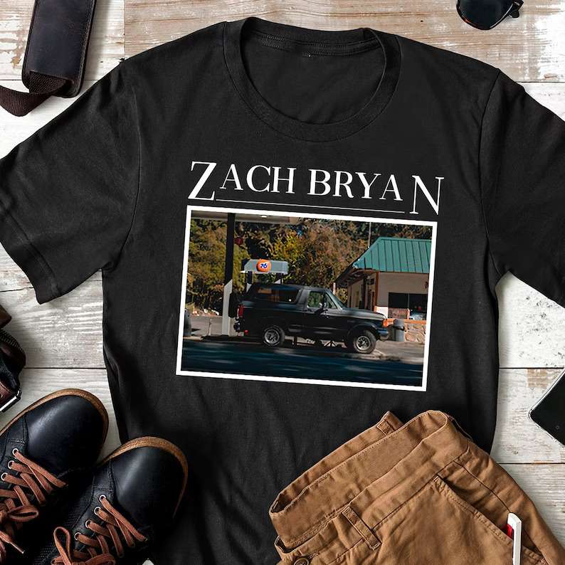 Zack Bryan Highway Boys Singer Music T-shirt Size Up To 5xl