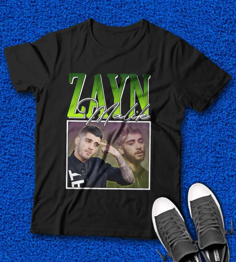 Zayn Malik English Singer Shirt Size Up To 5xl