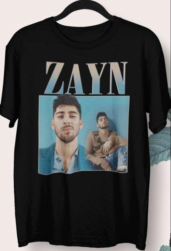 Zayn Malik Singer One Direction Unisex T Shirt Size Up To 5xl