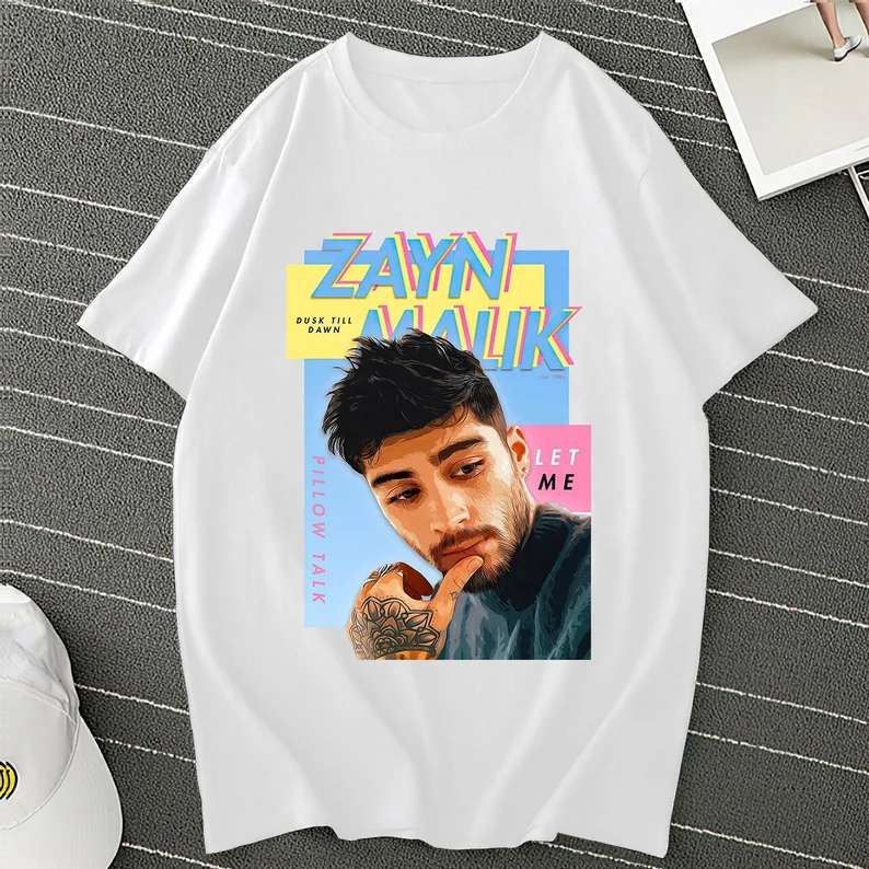 Zayn Malik T Shirt Merch 1d Size Up To 5xl